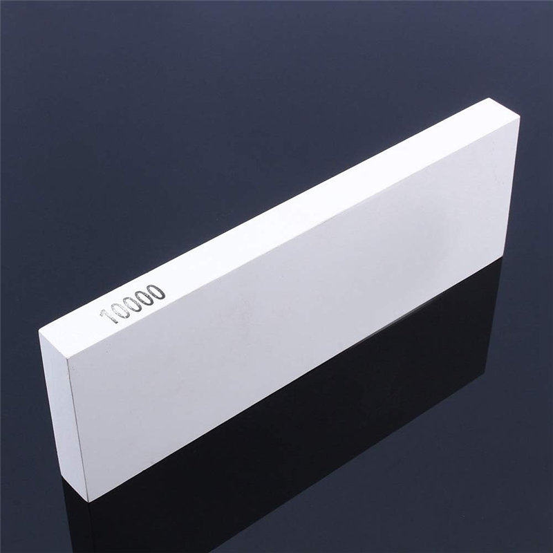 Clipper Blade Sharpener Stone - A96K-180X60x15mm witte korund slijpsteen, 10000 korrel