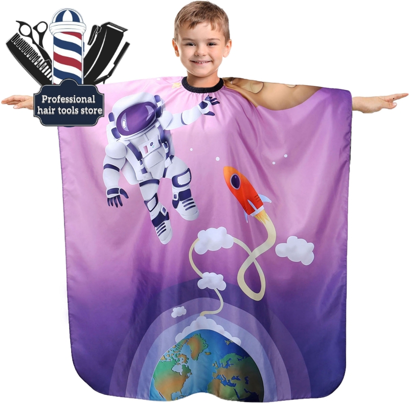 Barber Cape Waterproof Hair Cutting - Kinderen Waterdichte Kappers Cape Kinderen Salon
