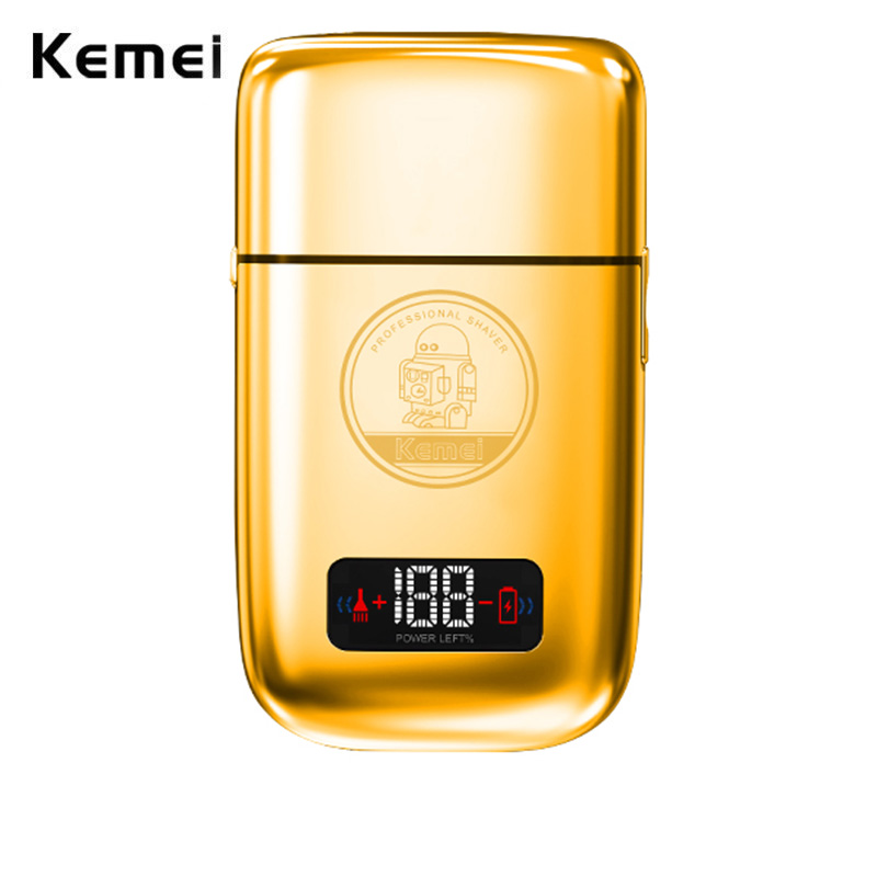 Foil Shaver Cordless Electric Bald Head - Kemei Pro Titanium Folie Scheerapparaat Bald