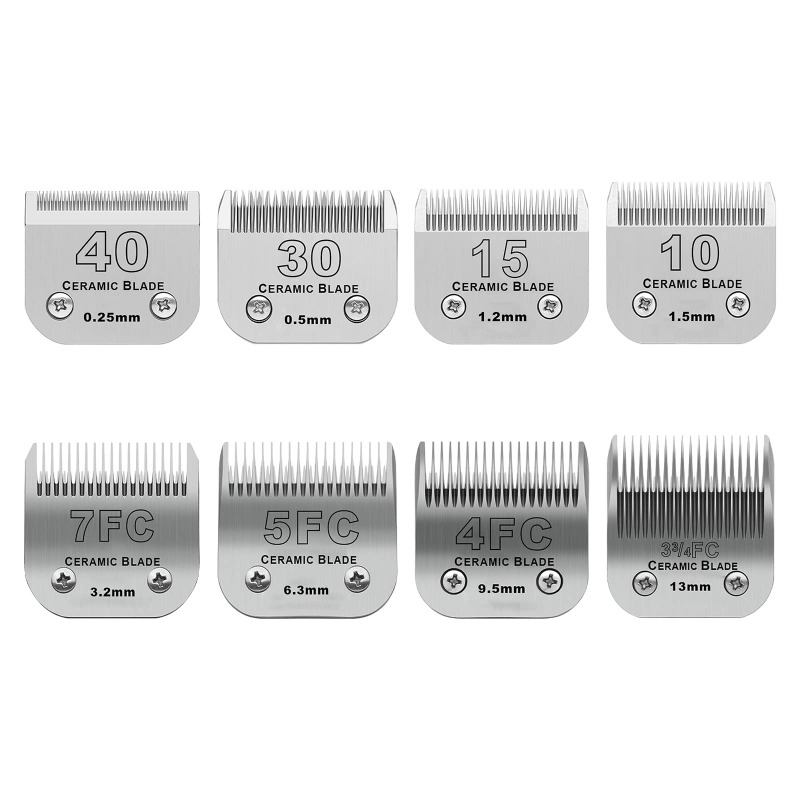 Hair Clipper Ceramic Blade Replacement - Afneembare tondeuse voor honden, keramische messen