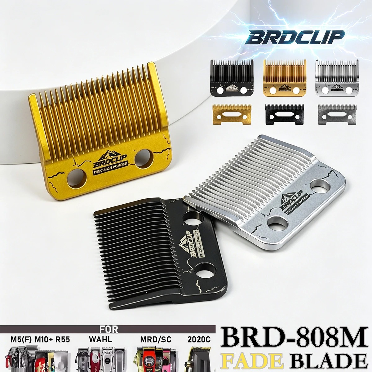 Hair Clipper Ceramic Blade Replacement - BRDCLIP Vervangingsmes voor 2020C KULILANG VGR