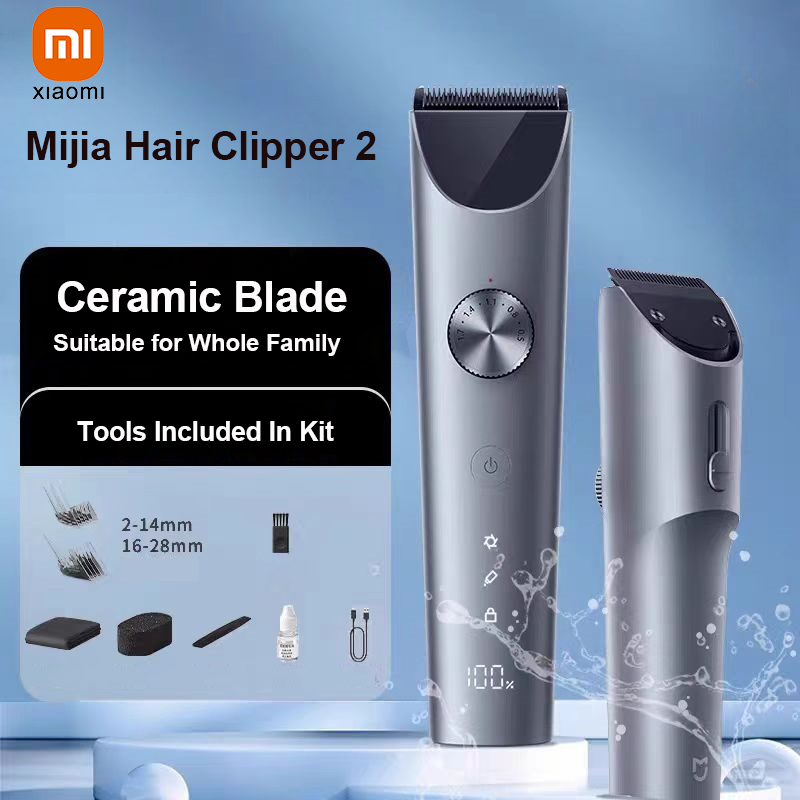 Cordless Hair Clippers Professional Barber - XIAOMI Mijia elektrische tondeuse 2, draadloze