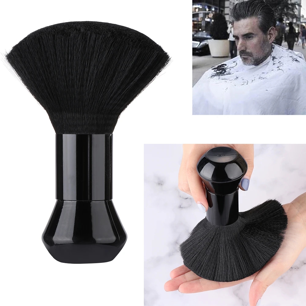 Neck Duster Brush Barber Salon - 1PC Zachte Hals Gezicht Stofdoek Kapper
