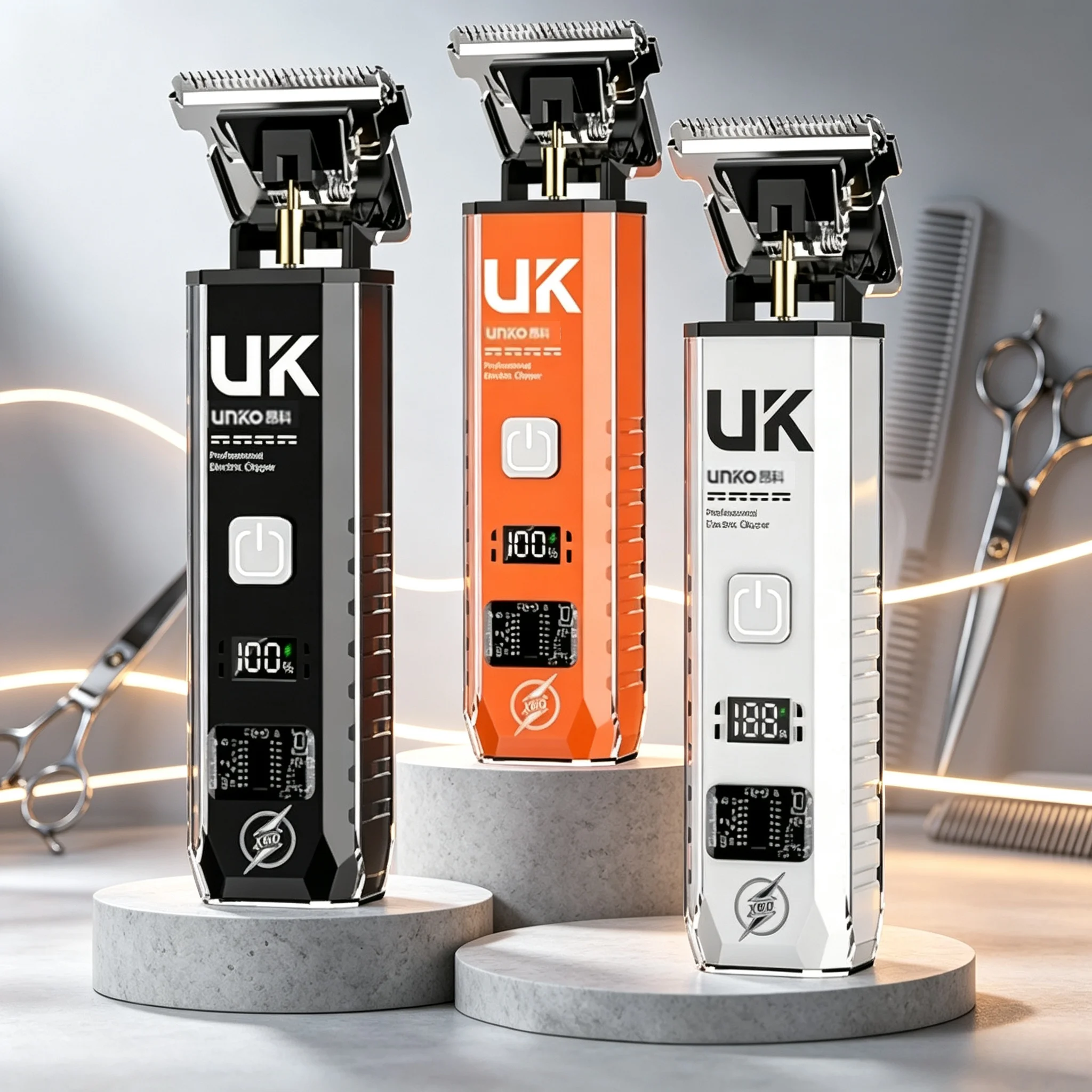 Cordless Hair Clippers Professional Barber - 2026 Vintage Haarkapper Snoerloze Trimmer pUSB