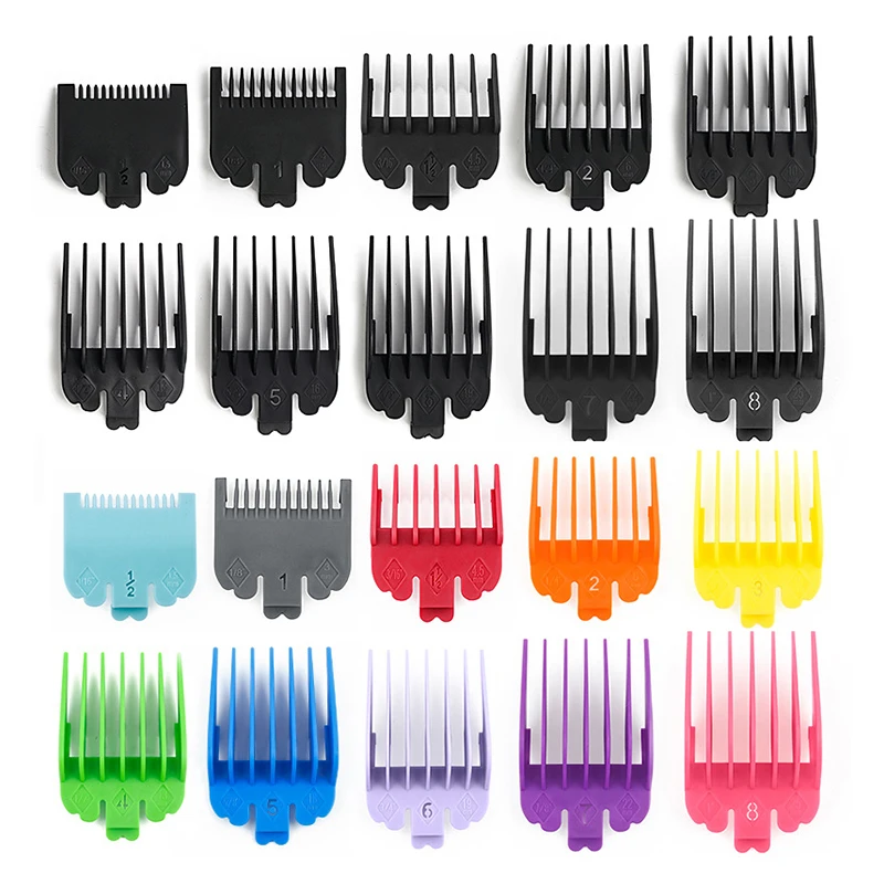 Clipper Guard Guide Combs Set - 10PCS Professionele 1.5-25mm Tondeuse Limiet Gids
