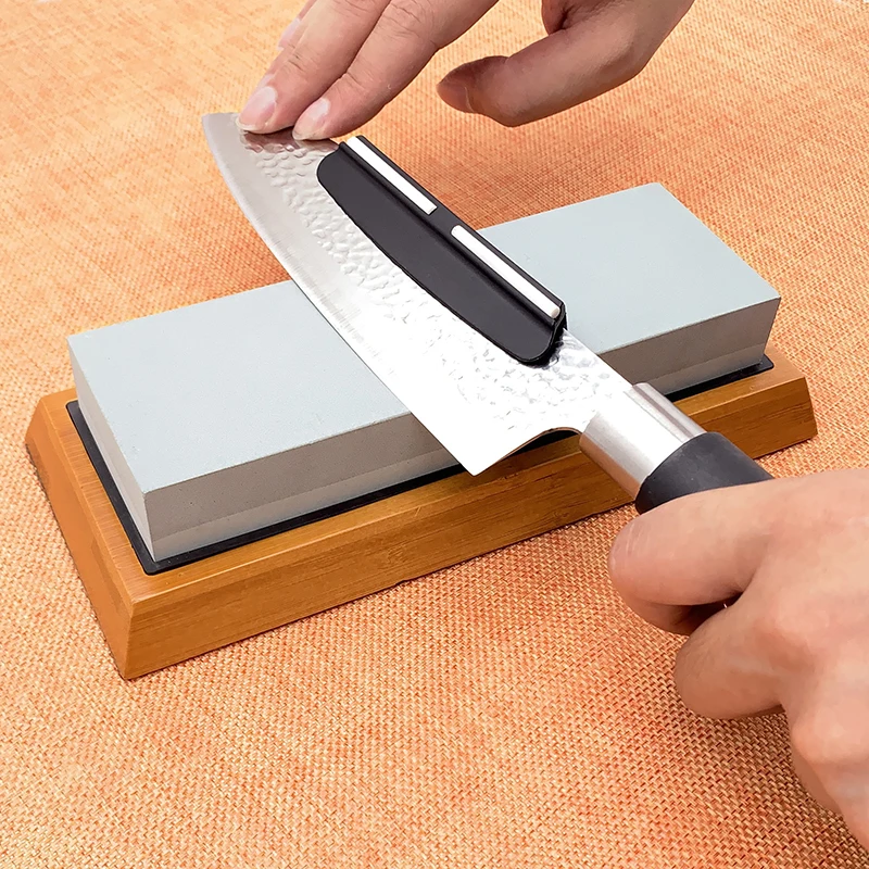 Clipper Blade Sharpener Stone - Professionele Plastic Hoekgeleider Slijpstenen Accessoires Keukenmes