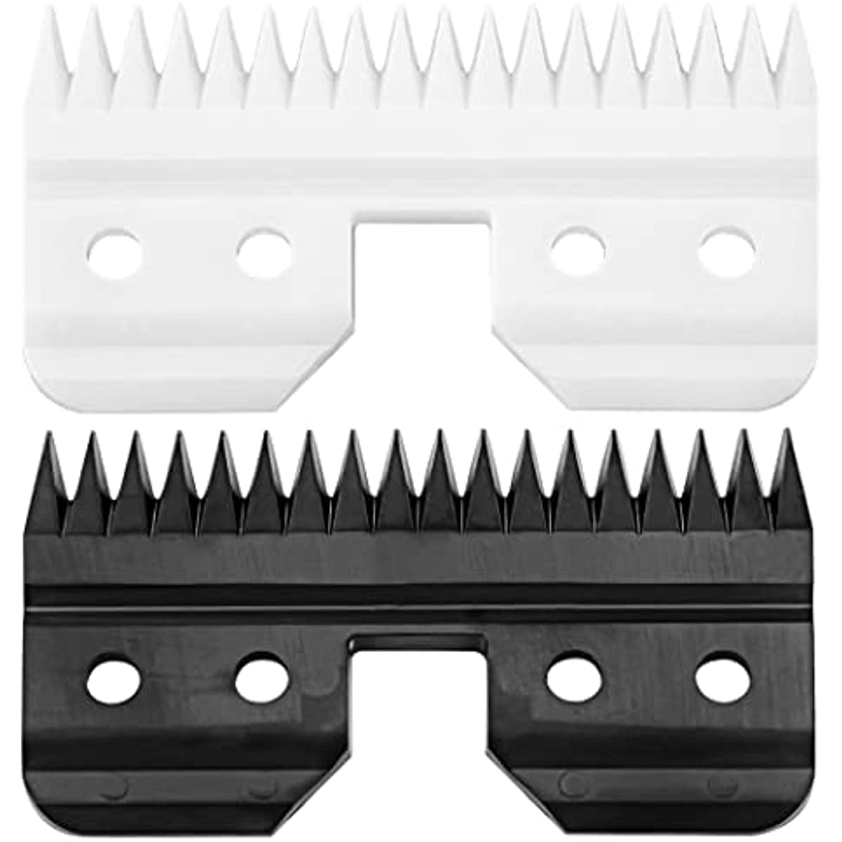 2 stks 18 Tanden Tondeuse Mess - Hair Clipper Ceramic Blade Replacement recensie en prijs