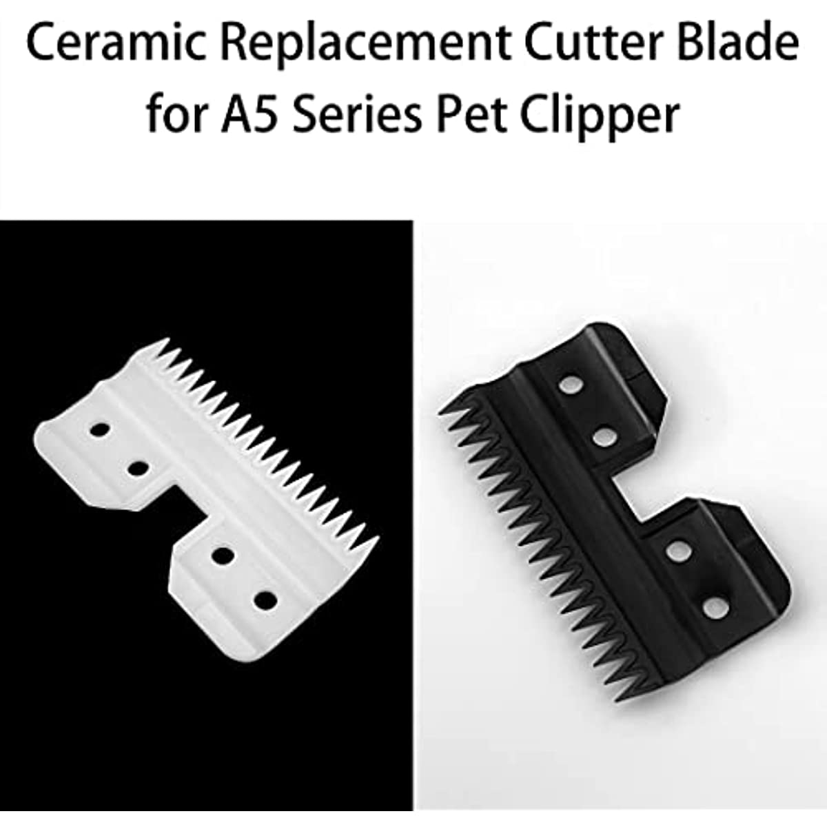 2 stks 18 Tanden Tondeuse Mess - Hair Clipper Ceramic Blade Replacement recensie en prijs