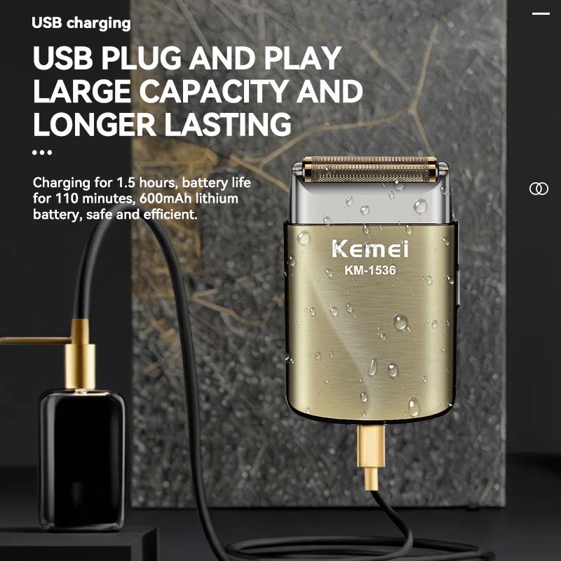 Kemei Professionele Kapperfoli - Foil Shaver Cordless Electric Bald Head recensie en prijs