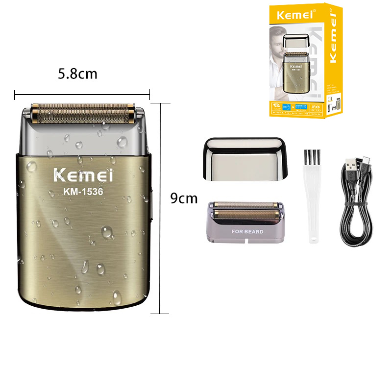 Kemei Professionele Kapperfoli - Foil Shaver Cordless Electric Bald Head recensie en prijs