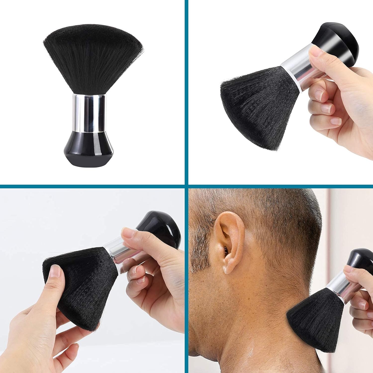 2 STKS Professionele haarknipc - Neck Duster Brush Barber Salon recensie en prijs