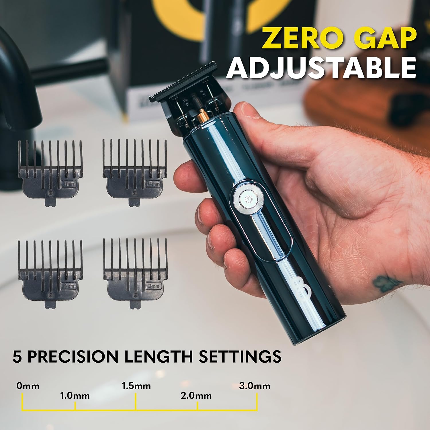 Professionele baardtrimmer voo - Zero Gapped T Blade Hair Trimmer recensie en prijs