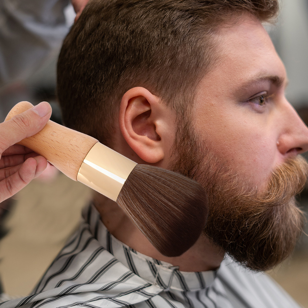 1 stuks nekborstel, premium ma - Neck Duster Brush Barber Salon recensie en prijs
