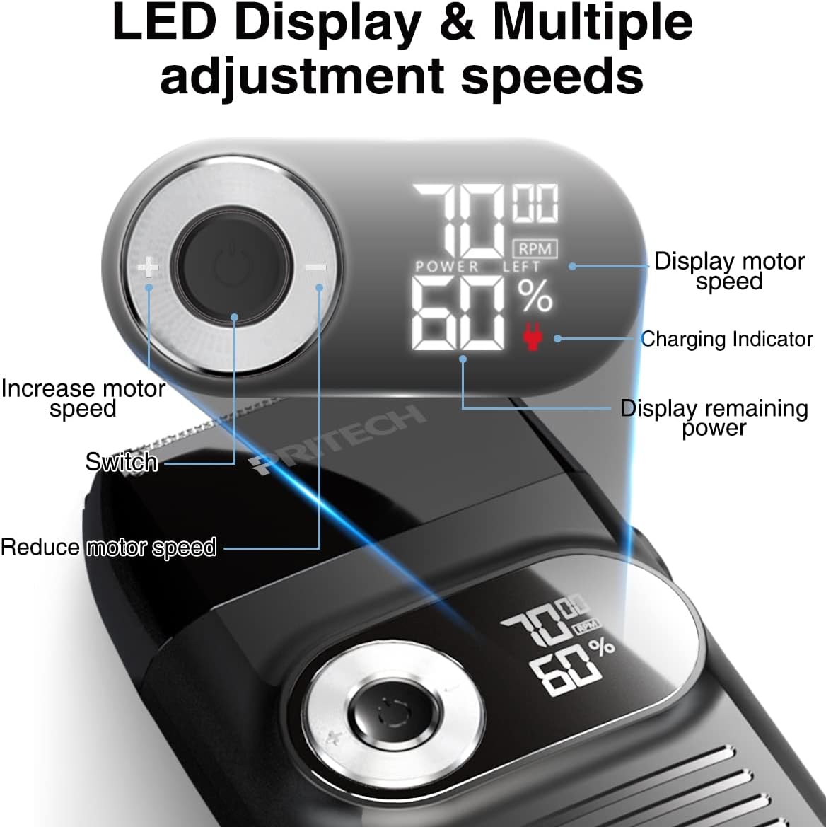 Folie scheerapparaat voor mann - Foil Shaver Cordless Electric Bald Head recensie en prijs