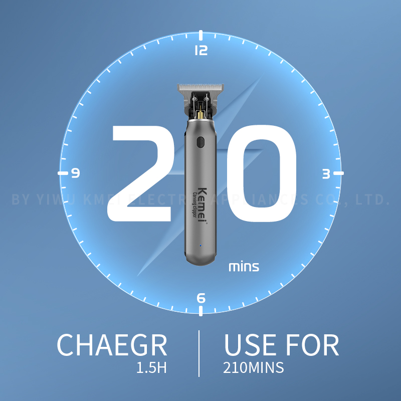 Kemei Haarvoeringen Tondeuse M - Zero Gapped T Blade Hair Trimmer recensie en prijs