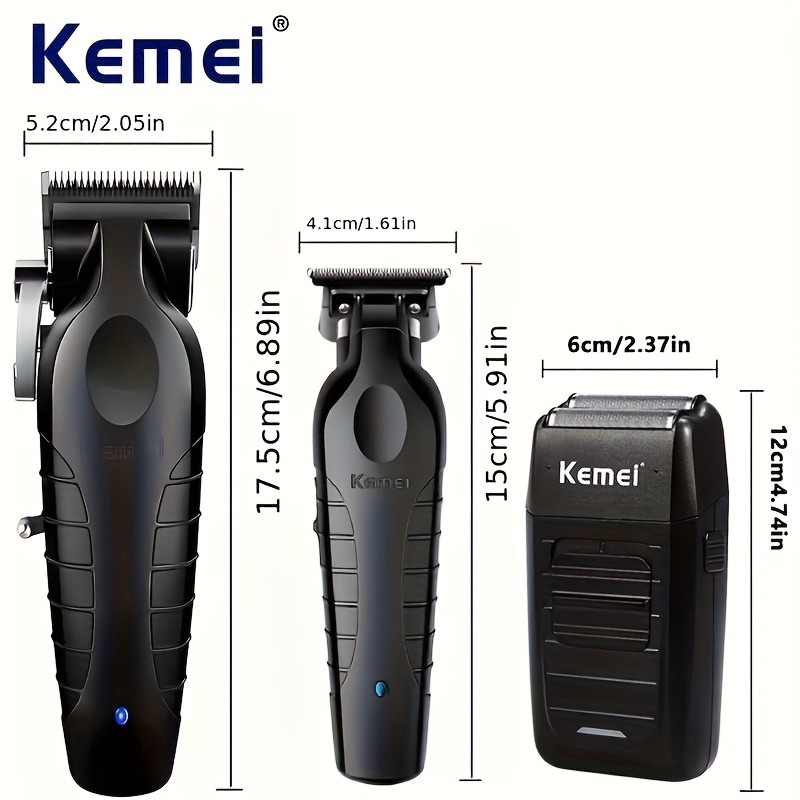 Kemei KM-2296+KM-2299+KM-1102, - Zero Gapped T Blade Hair Trimmer recensie en prijs