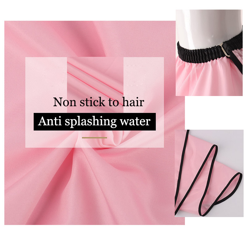 Kappers Cape Kapper Zwart Roze - Barber Cape Waterproof Hair Cutting recensie en prijs