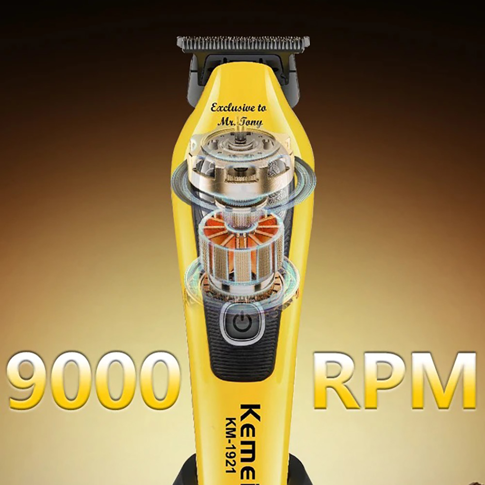 KEMEI 1921 Baard- en haartrimm - Zero Gapped T Blade Hair Trimmer recensie en prijs