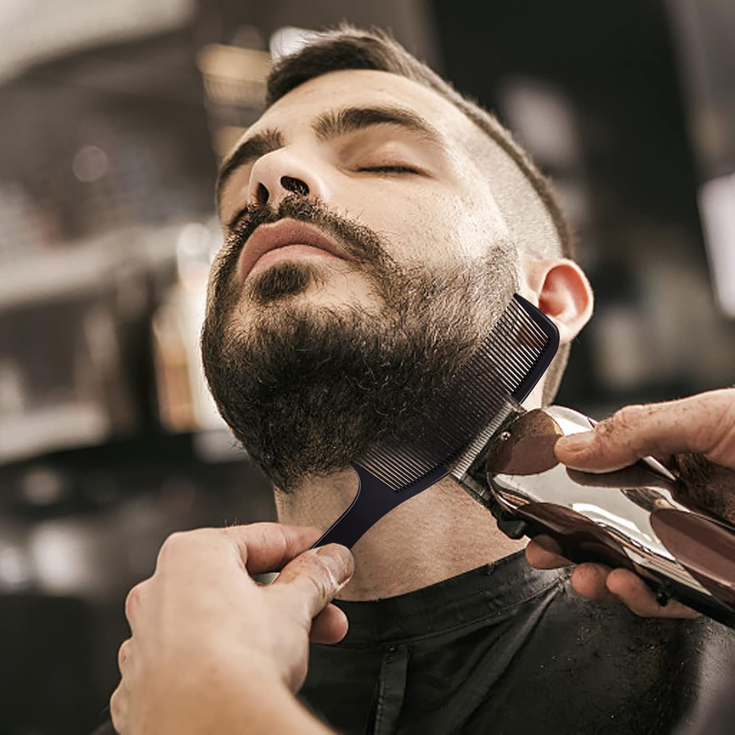 4-delige professionele kappers - Neck Duster Brush Barber Salon recensie en prijs