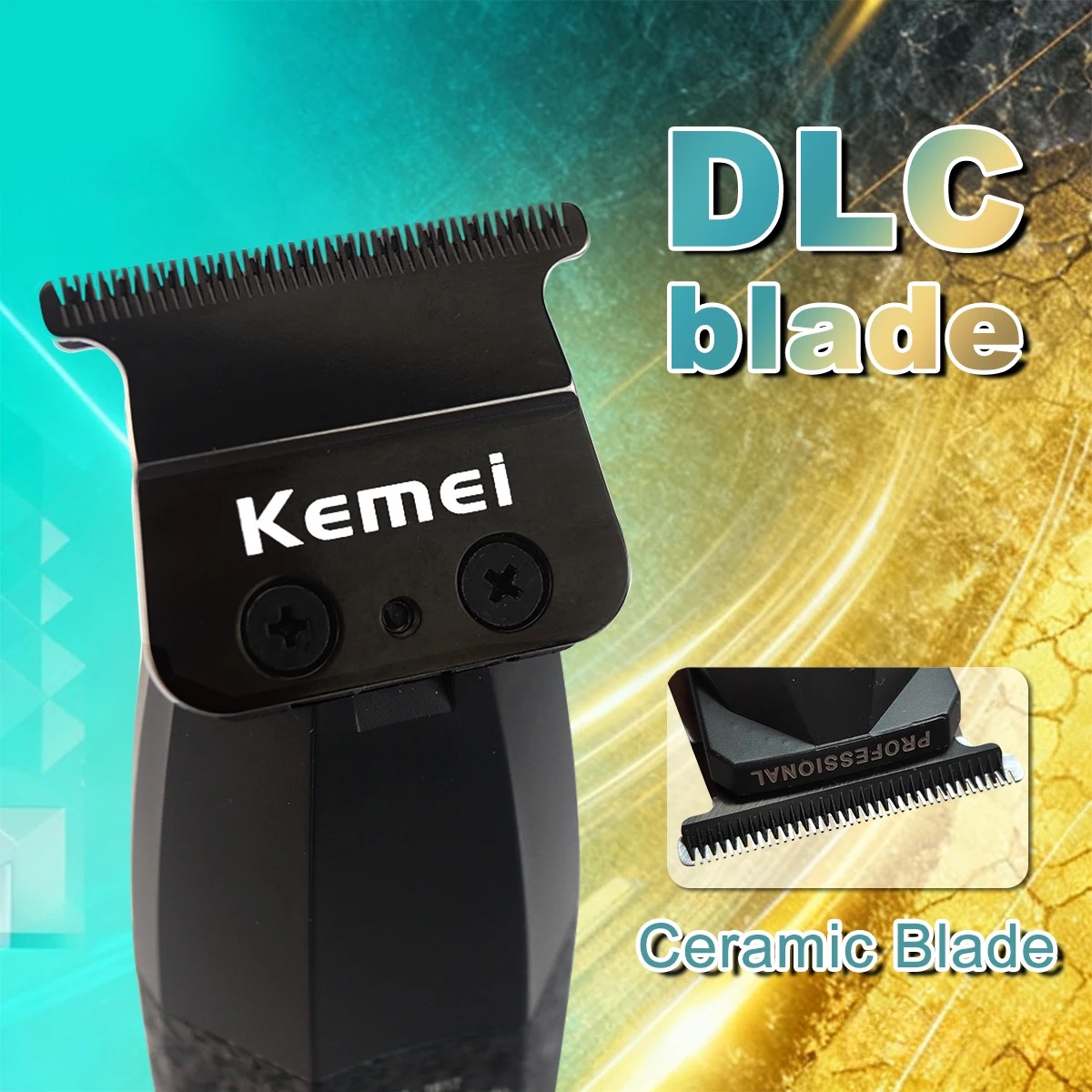 Kemei 1817 Nul Gapped Tondeuse - Zero Gapped T Blade Hair Trimmer recensie en prijs
