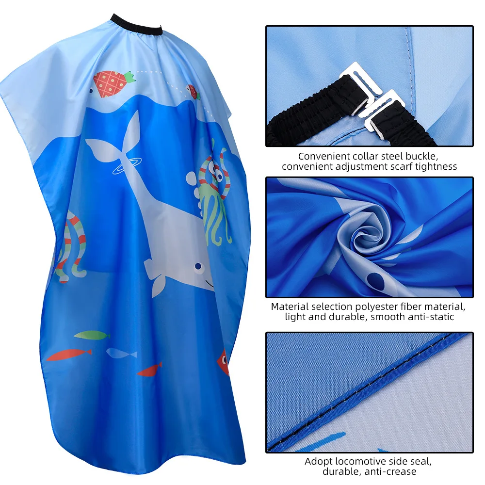 Nieuwe Creatieve Cartoon Afdru - Barber Cape Waterproof Hair Cutting recensie en prijs