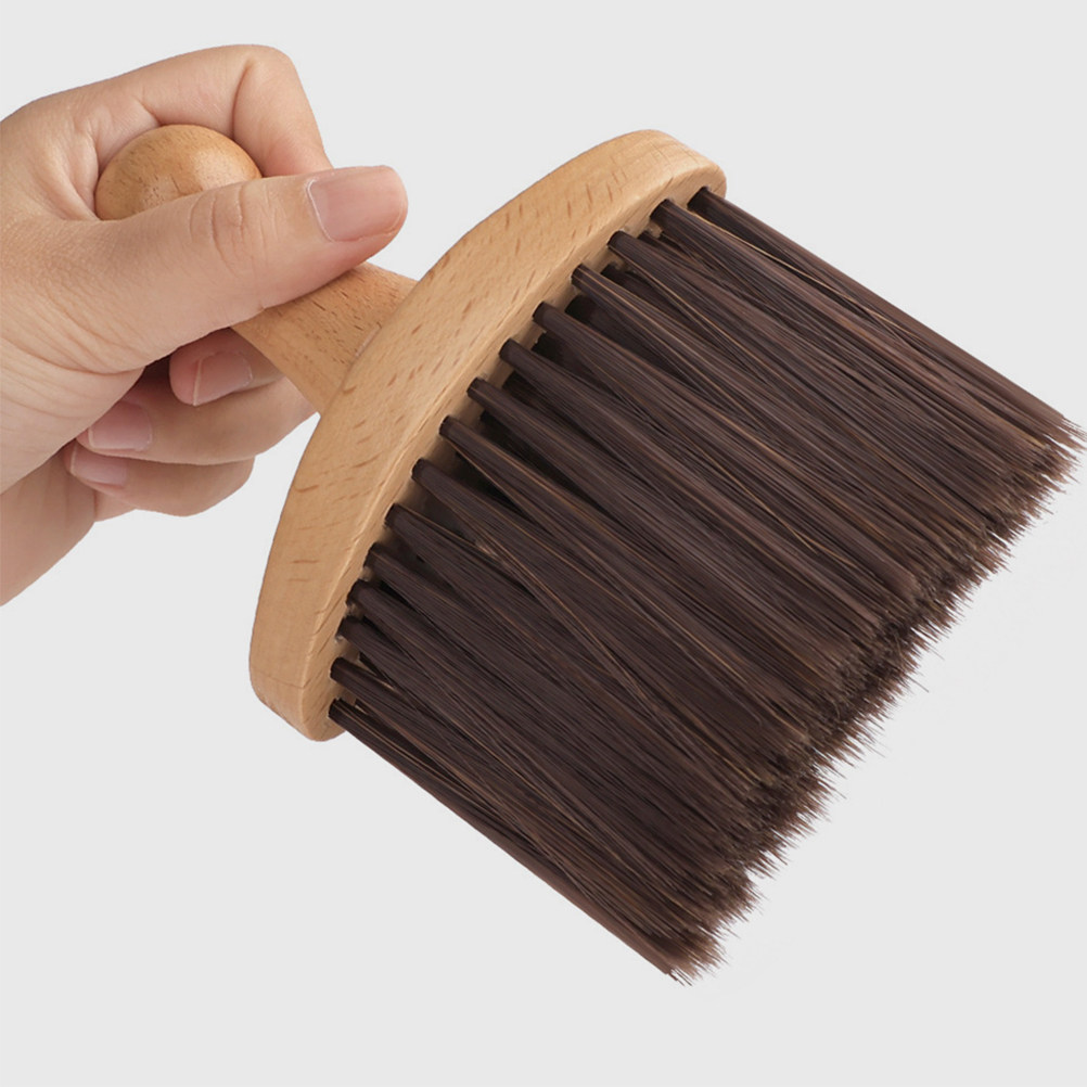 Baardborstel met zachte haren, - Neck Duster Brush Barber Salon recensie en prijs