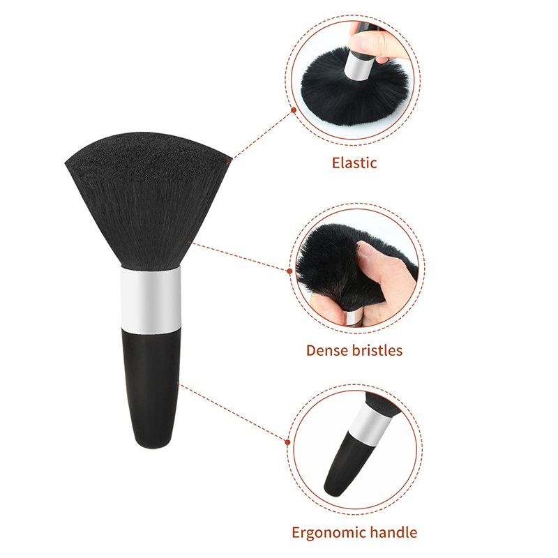 Nieuwe zachte nek- en gezichts - Neck Duster Brush Barber Salon recensie en prijs