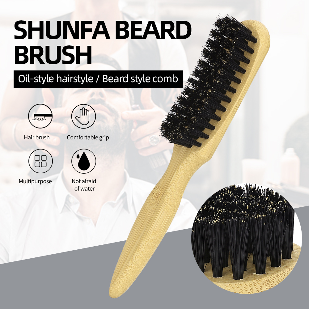 Zachte haarstofborstel met hou - Neck Duster Brush Barber Salon recensie en prijs