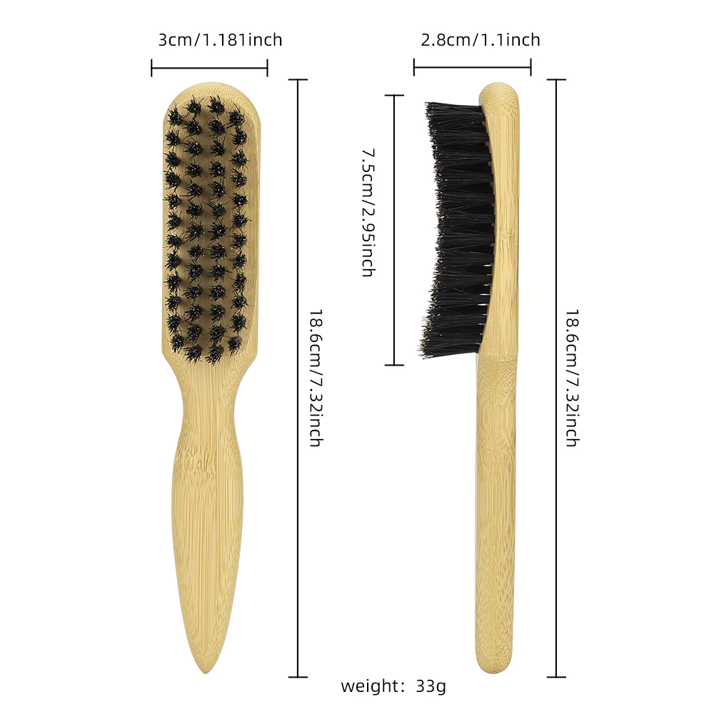 Zachte haarstofborstel met hou - Neck Duster Brush Barber Salon recensie en prijs