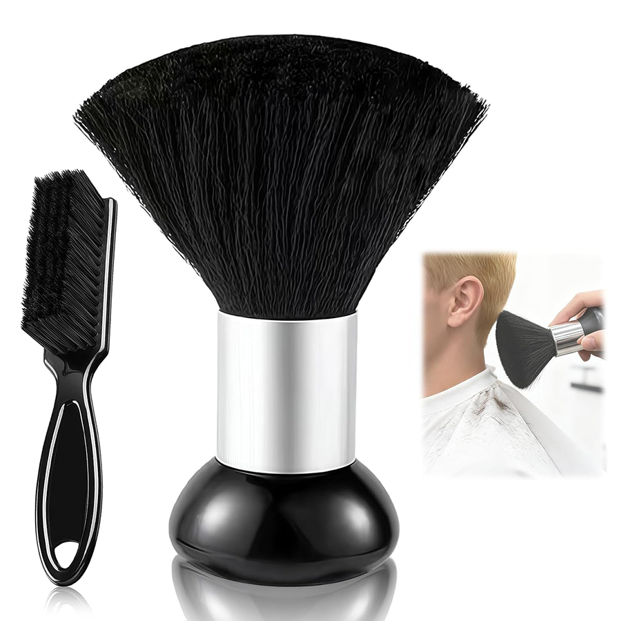 2-delige set borstels voor het - Neck Duster Brush Barber Salon recensie en prijs