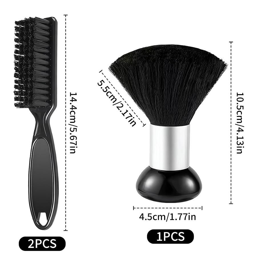 2-delige set borstels voor het - Neck Duster Brush Barber Salon recensie en prijs