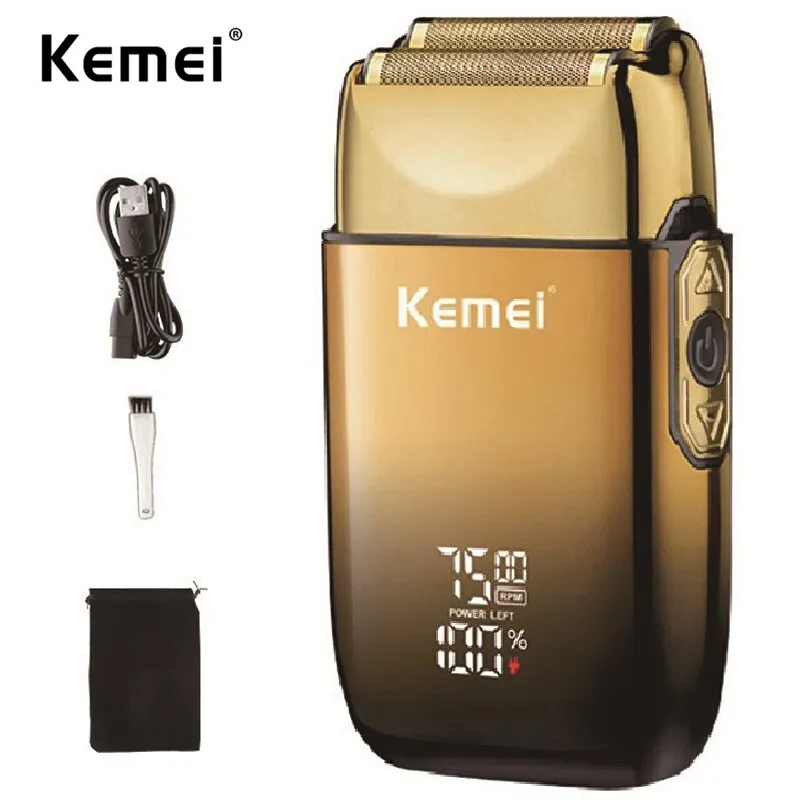 Kemei Elektrische Kale Kop Sch - Foil Shaver Cordless Electric Bald Head recensie en prijs