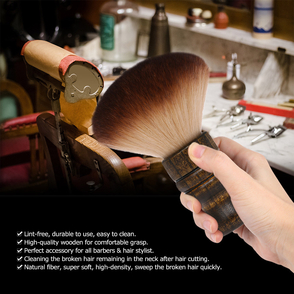 Zachte kapperhals- en gezichts - Neck Duster Brush Barber Salon recensie en prijs