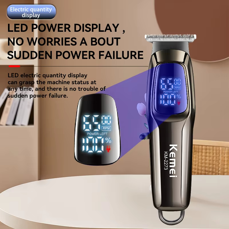 Kemei KM-2273 Oplaadbare elekt - Cordless Hair Clippers Professional Barber recensie en prijs