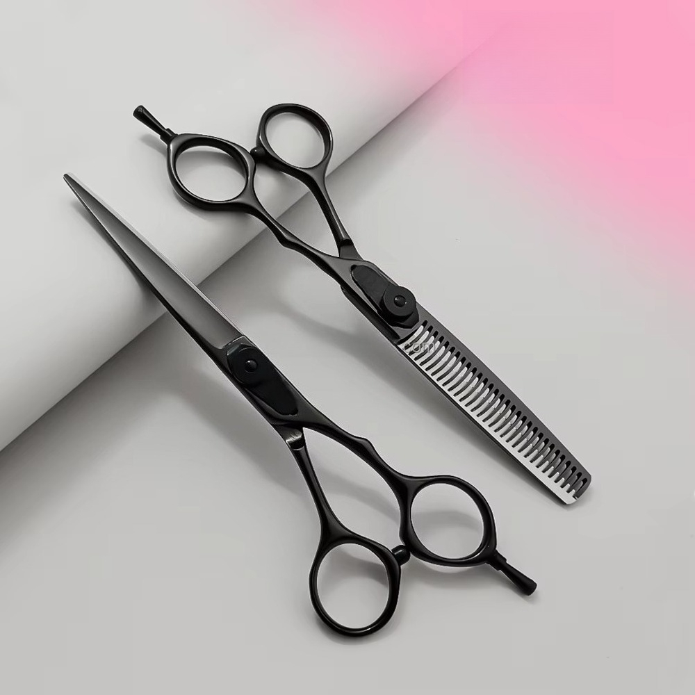 Kappersschaarset, 6 inch zwart - Hair Cutting Scissors Shears Set 6 Inch recensie en prijs