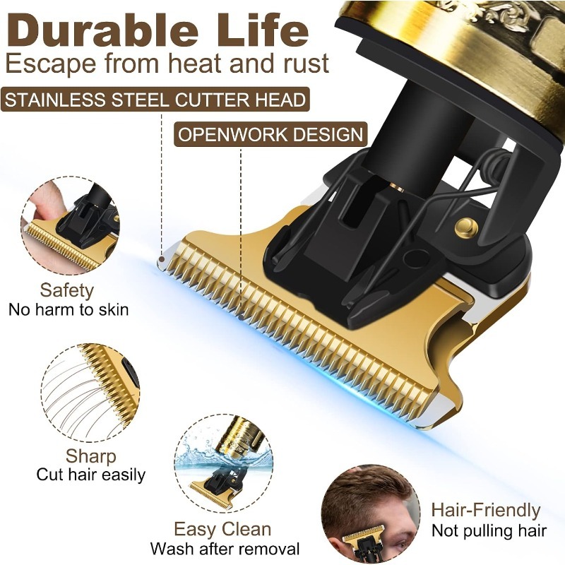 T9 Haarknipper Set Vintage Roe - Zero Gapped T Blade Hair Trimmer recensie en prijs