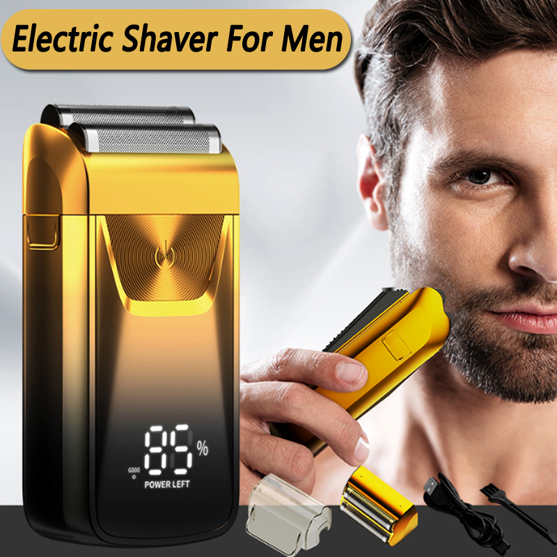 Elektrisch scheerapparaat, opl - Foil Shaver Cordless Electric Bald Head recensie en prijs