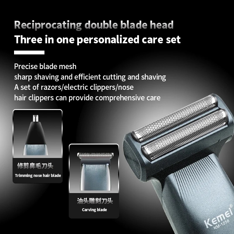 Kemei Elektrisch foliescheerap - Foil Shaver Cordless Electric Bald Head recensie en prijs