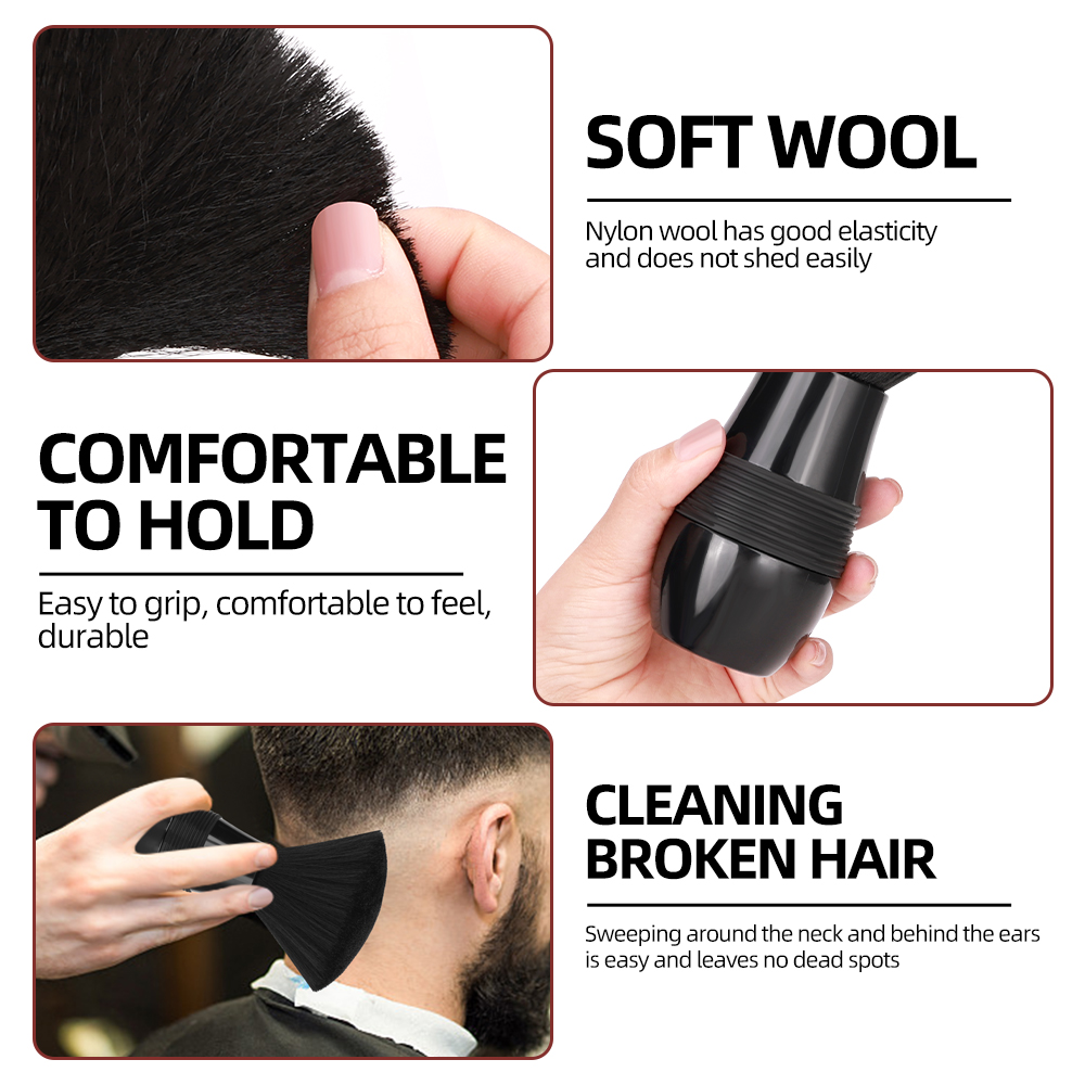 NIEUWE Professionele Zachte Bo - Neck Duster Brush Barber Salon recensie en prijs