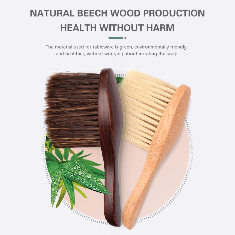 Kappersborstel Haarborstel Haa - Neck Duster Brush Barber Salon recensie en prijs