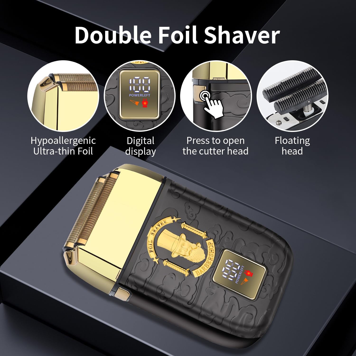 2026 Nieuwe Upgrade Draadloze  - Foil Shaver Cordless Electric Bald Head recensie en prijs