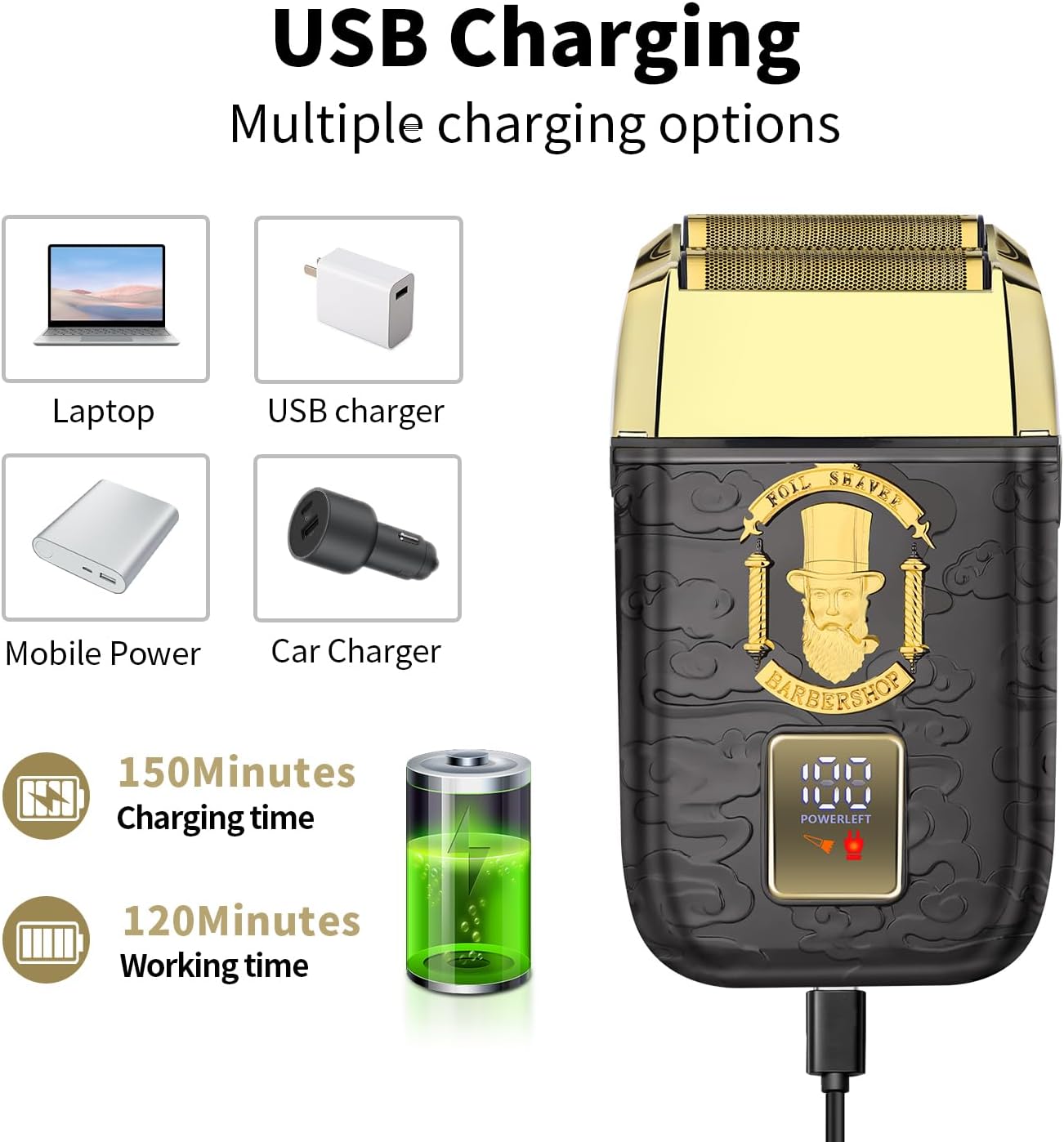 2026 Nieuwe Upgrade Draadloze  - Foil Shaver Cordless Electric Bald Head recensie en prijs