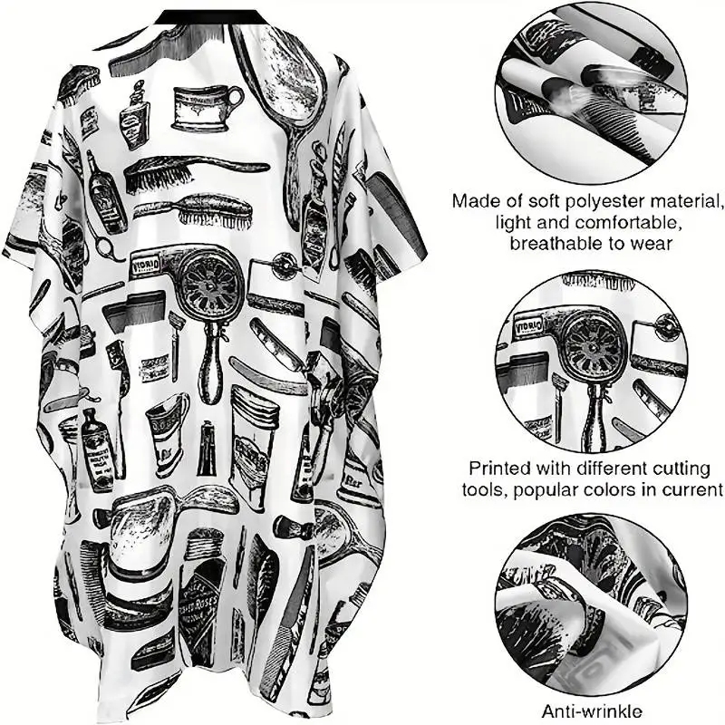 Professionele Haarknipschort S - Barber Cape Waterproof Hair Cutting recensie en prijs