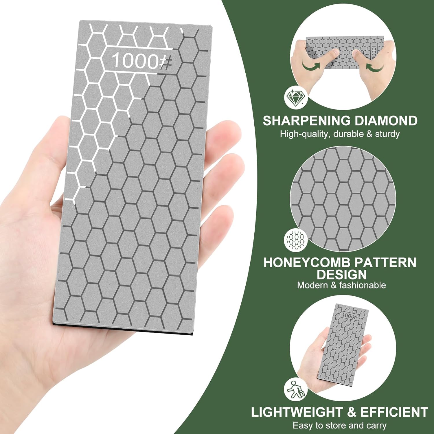 Honingraat diamant slijpsteen, - Clipper Blade Sharpener Stone recensie en prijs