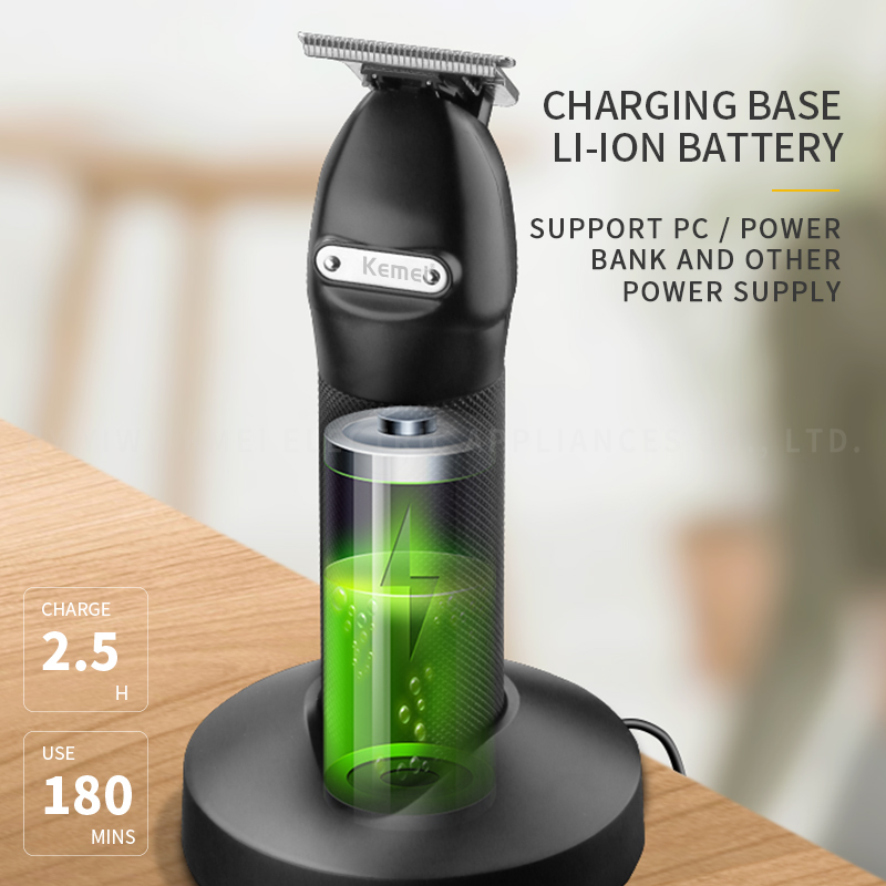 Kemei 10W Tondeuse Voor Mannen - Zero Gapped T Blade Hair Trimmer recensie en prijs