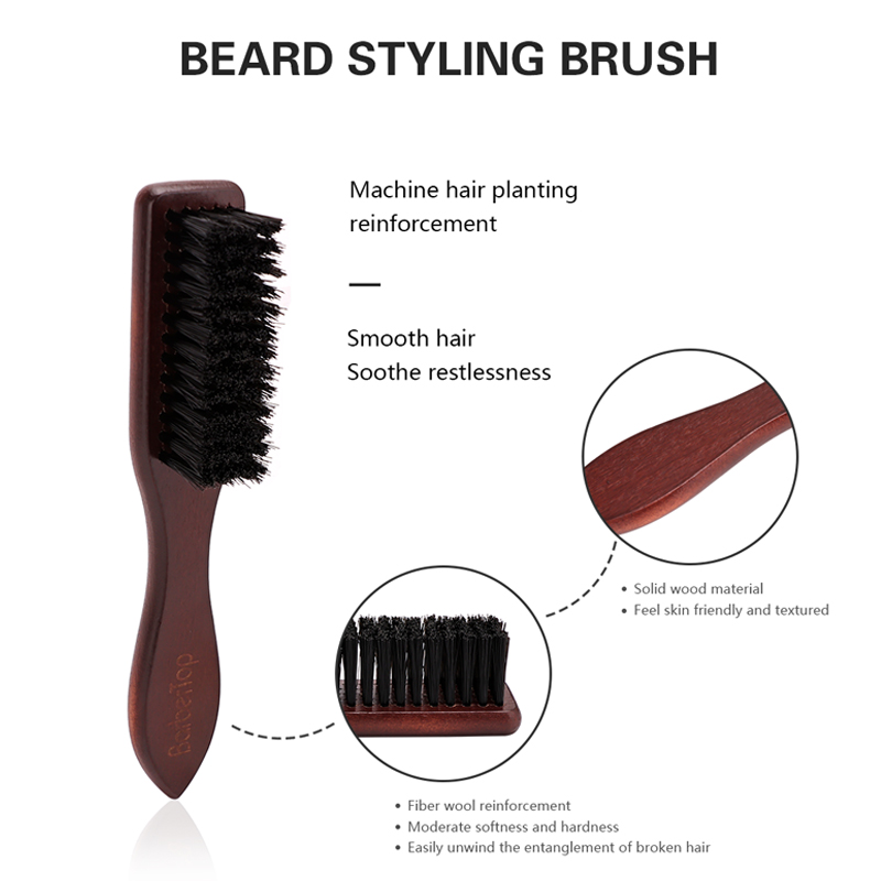 Barbertop Mannen Baard Borstel - Neck Duster Brush Barber Salon recensie en prijs