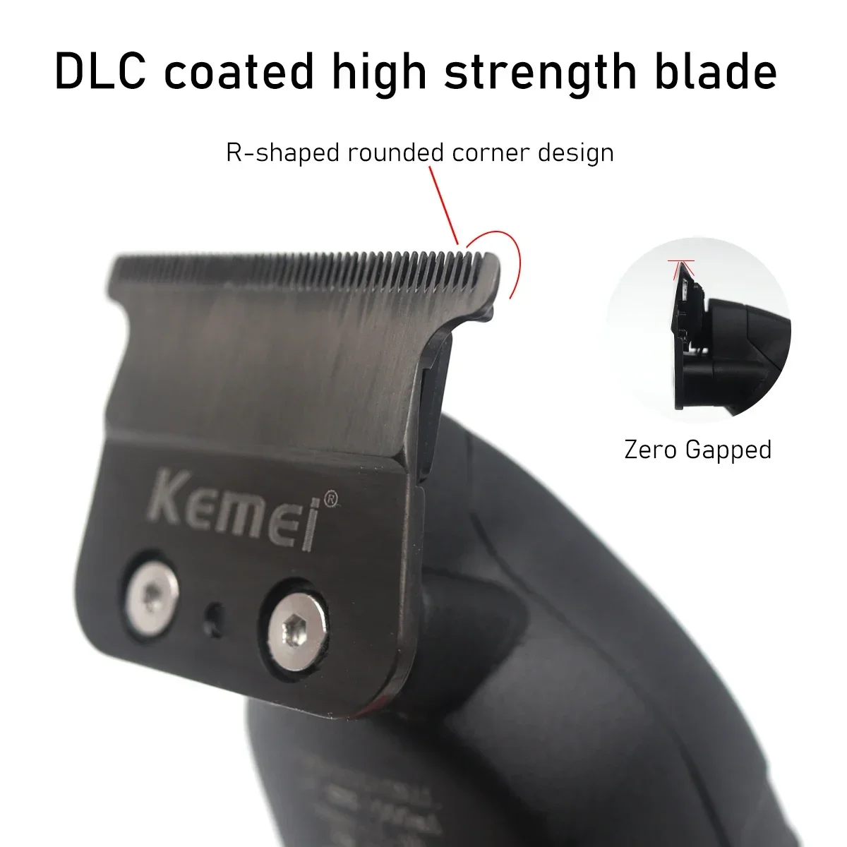 Kemei KM-2293 Volledig Metalen - Zero Gapped T Blade Hair Trimmer recensie en prijs