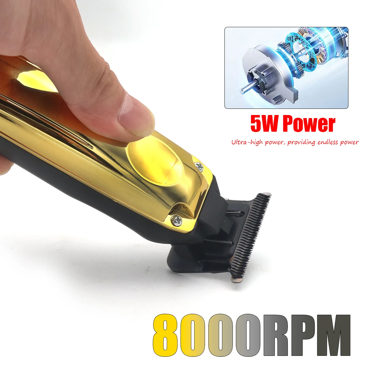 Professionele Baardtrimmer voo - Zero Gapped T Blade Hair Trimmer recensie en prijs
